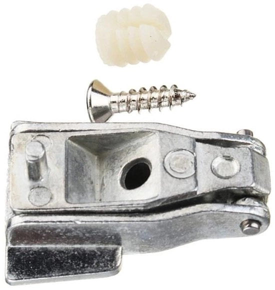 Kit di riparazione per cardini di portiera, chiusura in metallo a cromatura, maniglia di portiera per auto, kit OS o NS per Fiat 500 - Set di riparazione per cardini di portiera auto esterno.