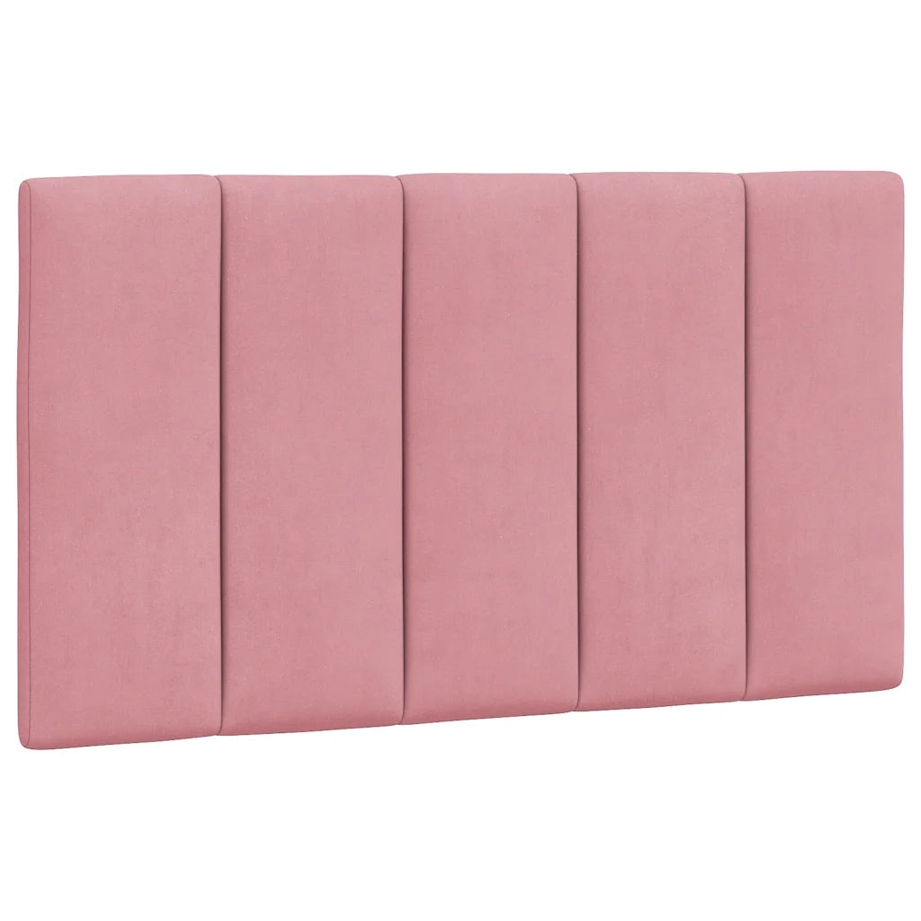 Cuscino Testiera Hanko Rosa 80 cm in Velluto CFW6260136