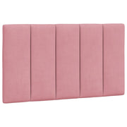 Cuscino Testiera Hanko Rosa 80 cm in Velluto CFW6260136