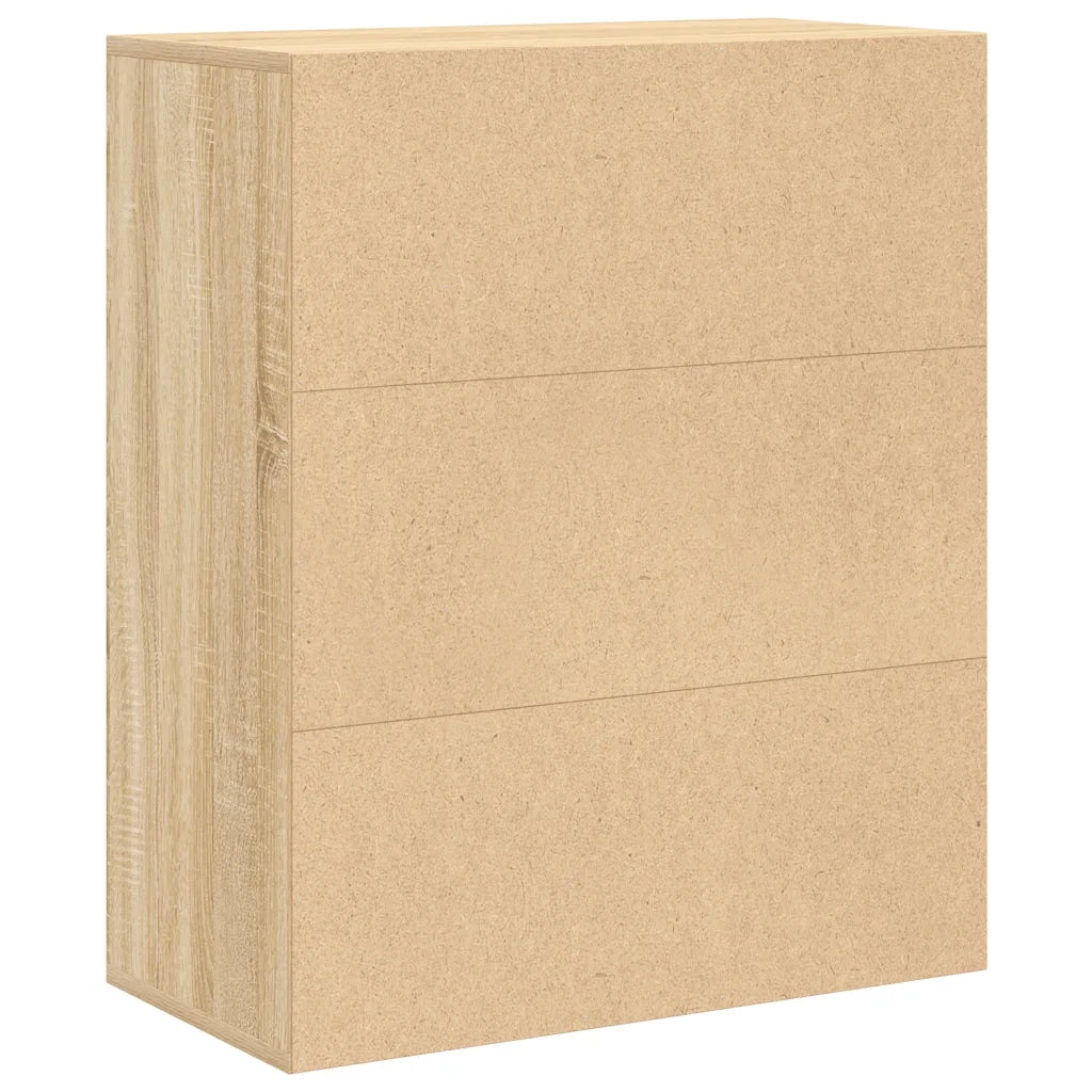 Libreria Rovere Sonoma 60x30x71,5 cm in Legno Multistrato 860312