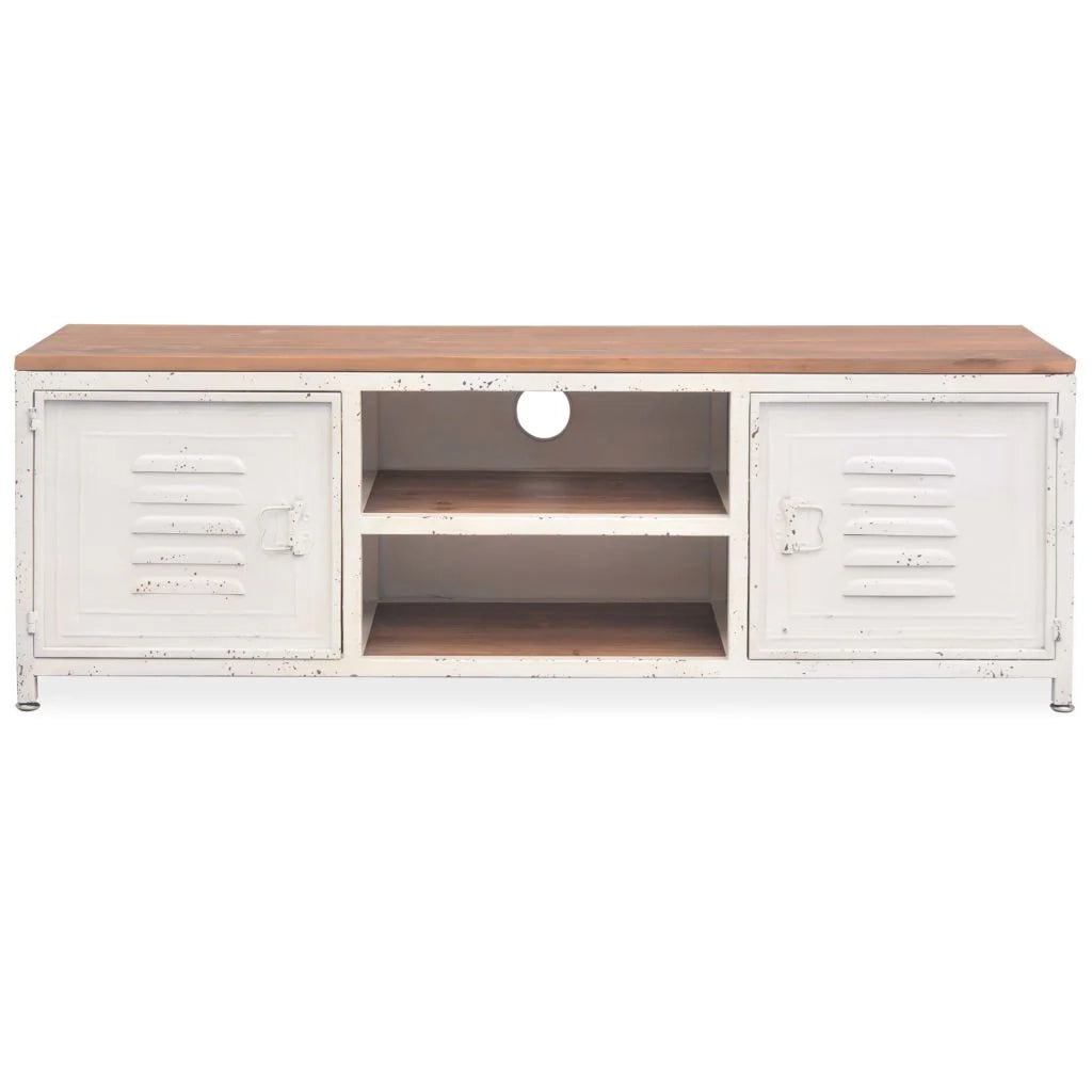 Mobile porta TV credenza design pratico mobile porta TV bianco da 120 cm 2502292