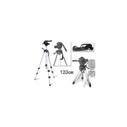 Trade Shop - Cavaletto Treppiede 120 Cm Per Macchina Fotografica Digitale Videocamera -