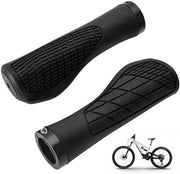 Manubri per bicicletta ergonomici - Antiscivolo in gomma - Supporto in alluminio - 22mm - Sostenibilità - Comfort - Riduttore di vibrazioni - Manubri per bicicletta