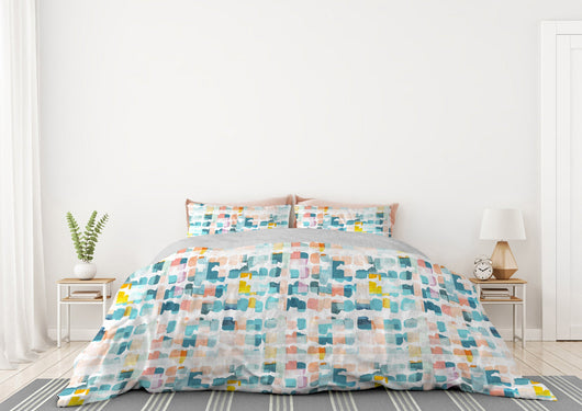 Copripiumino Matrimoniale con Stampa sul Sacco e Federe