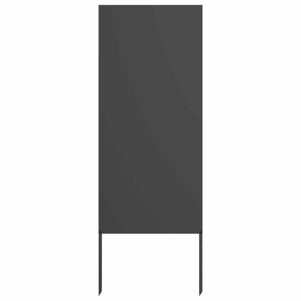 Schermo per privacy in giardino Traforo Nero 50 x 140 cm CFW5550245