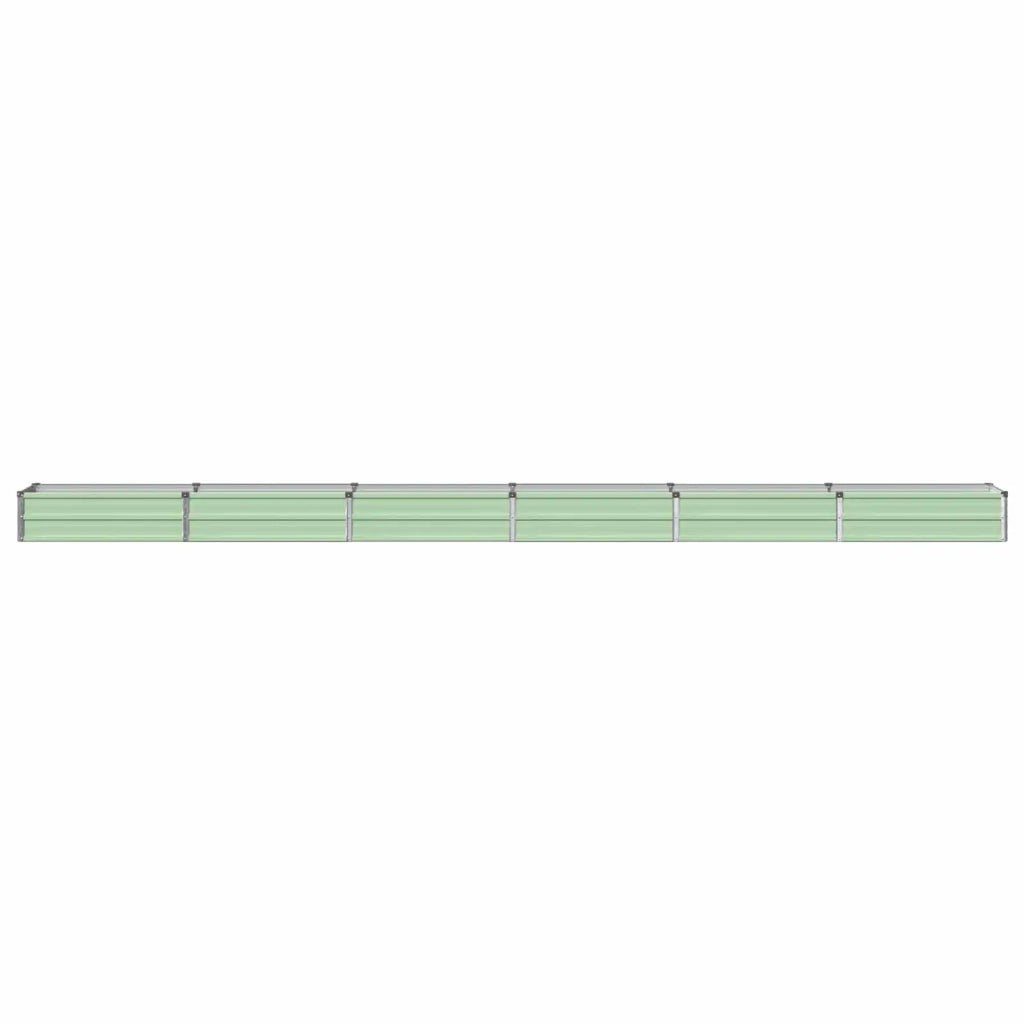 Letto rialzato da giardino Verde Pastello 480 x 40 x 24 cm 8006371