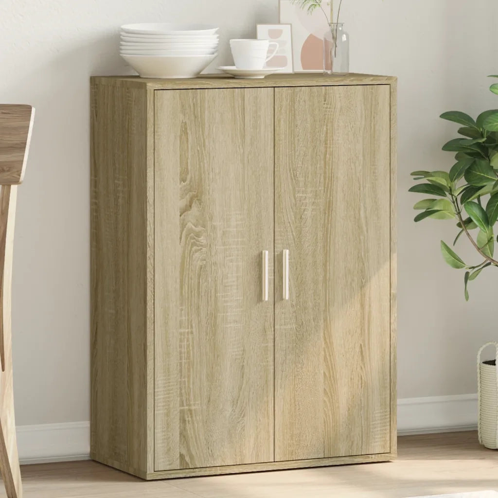 Credenza Rovere Sonoma 60x31x84 cm in Legno Multistrato 840487