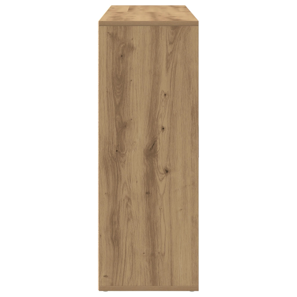 Sideboards 2 pcs Rovere artigianale 60x31x84 cm Legno ingegnerizzato