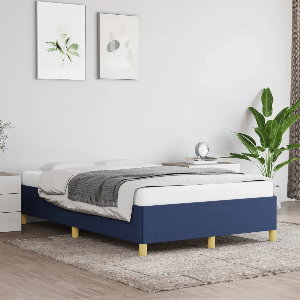 Giroletto senza Materasso Blu 120x200 cm in Tessuto 347155