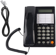 Telefono Fissa con Risposta con Modalità DTMF/FSK - 8 Memorie - Illuminazione Regolabile - 16 Suoni di Chiamata - Installazione Facile