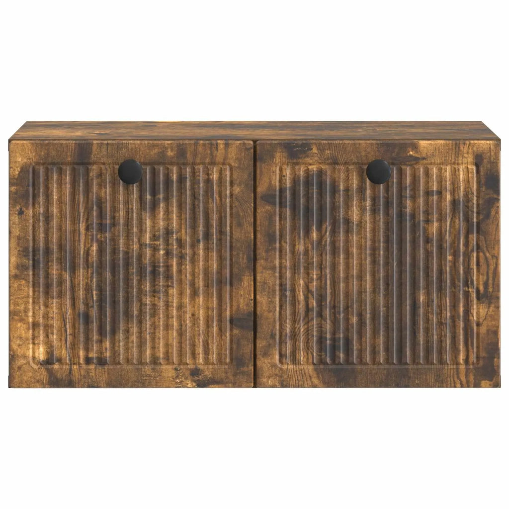 Mobile Porta TV da Muro Rovere Fumo 59,5 x 31 x 30 cm 898030