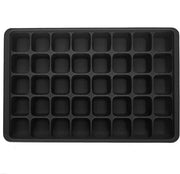 Sostegno per IJsblokjes in design nero per bar in casa, resistente al calore, ecologico e funzionale con simbolo di ghiaccio.