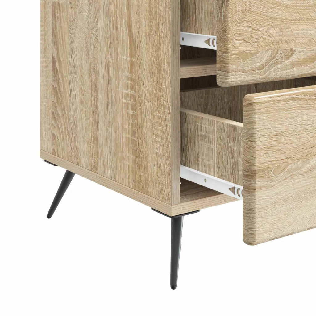 Armadio da Notte con cassetto Rovere Sonoma 43 x 41 x 66,5 cm 895477