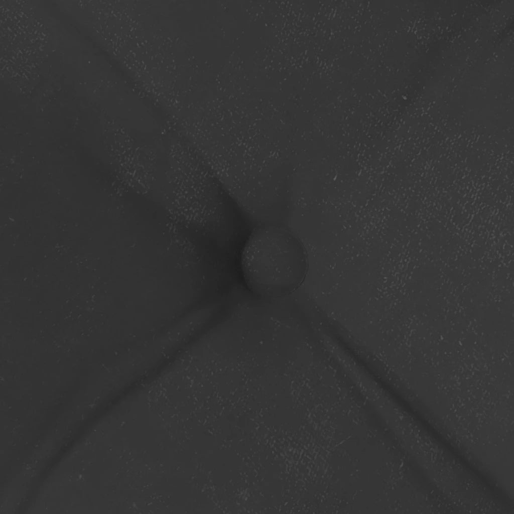 Cuscini per Seduta 4 pz | Cuscini per sedie Nero 40 x 40 x 6 cm Microfibra