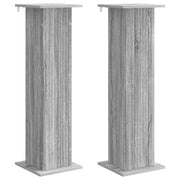 Supporto per piante | Sostegno per piante 2 pz Grigio Sonoma 30,5 x 30 x 100,5 cm