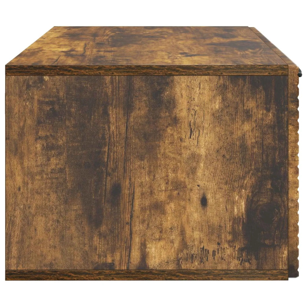 Mobile Porta TV da Muro Rovere Fumo 59,5 x 41 x 30 cm