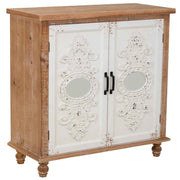 Tavolino da ingresso in legno Multicolore con 2 ante 80x35x80h cm