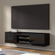 ARMADIO PORTA TV NET 180 NERO LUCIDO