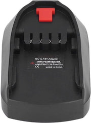 Adattatore di batteria - Convertitore di batteria - Resistente a temperature elevate - 18V - Compatibile con batterie Li-ion BAT618 - Adatto per elettroutensili.