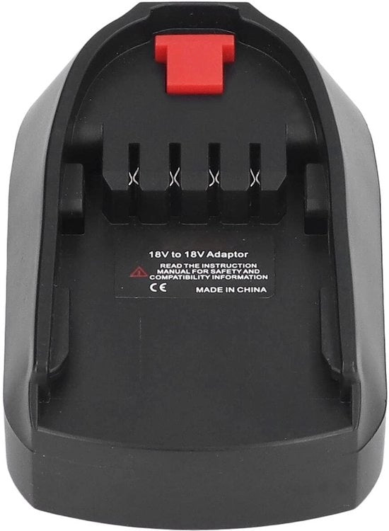 Adattatore di batteria - Convertitore di batteria - Resistente a temperature elevate - 18V - Compatibile con batterie Li-ion BAT618 - Adatto per elettroutensili.