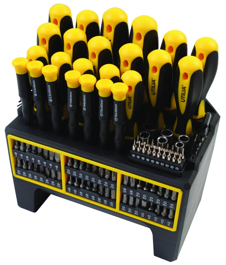 Utilia SET GIRAVITI ED INSERTI 114 PZ.