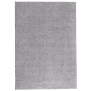 Tappeto Shaggy Grigio Chiaro 160 x 230 cm Moderno Tappeto Rettangolare Trapuntato a Pelo Lungo