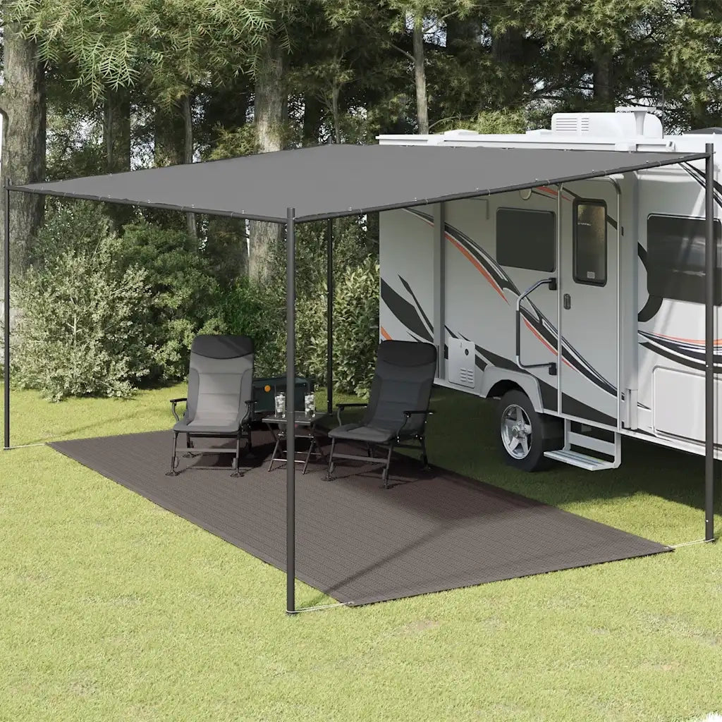 Tappeto da Tenda 250x550 cm Antracite 310686