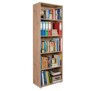 LIBRERIA 5 VANI ROVERE ARTISAN PER STUDIO, CAMERETTA L.69 P.35 H.200 cm