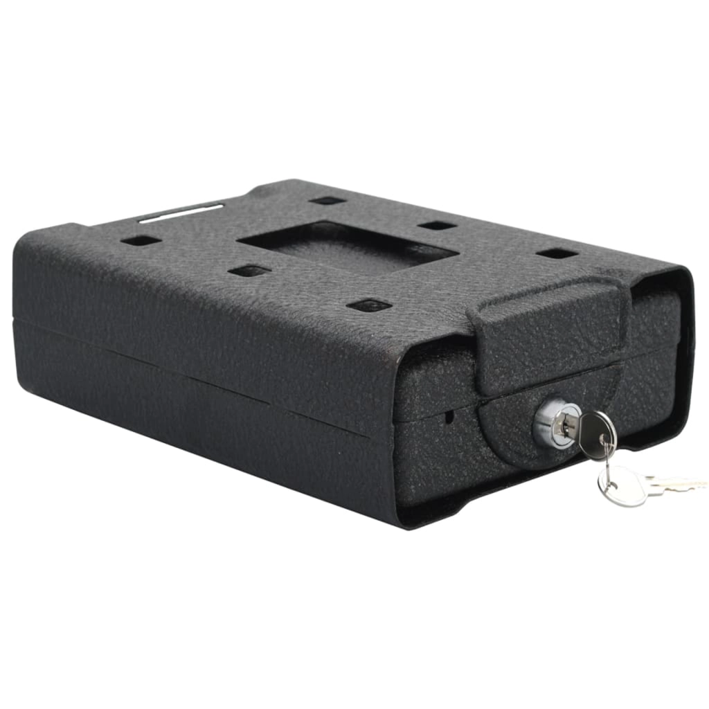 Cassaforte di Sicurezza Nera Metallo Piccola Serrature