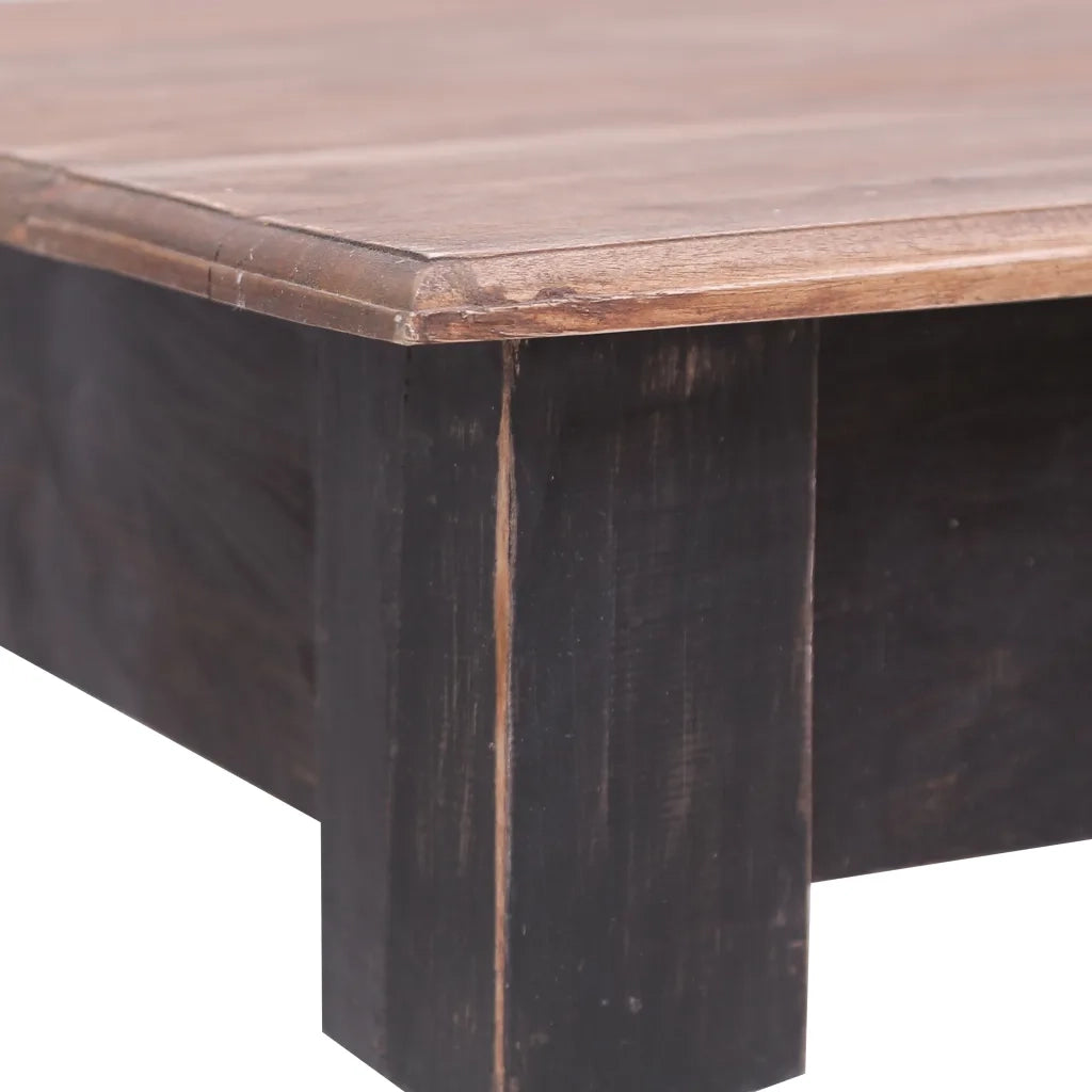 vidaXL Scrivania con 3 Cassetti 117x57x75 cm Legno Massello di Mogano