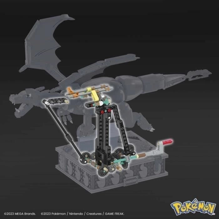 CHARICON IN MOVIMENTO - MEGA - HMW05 - MATTONI DA COSTRUZIONE CON LICENZA MEGABLOKS