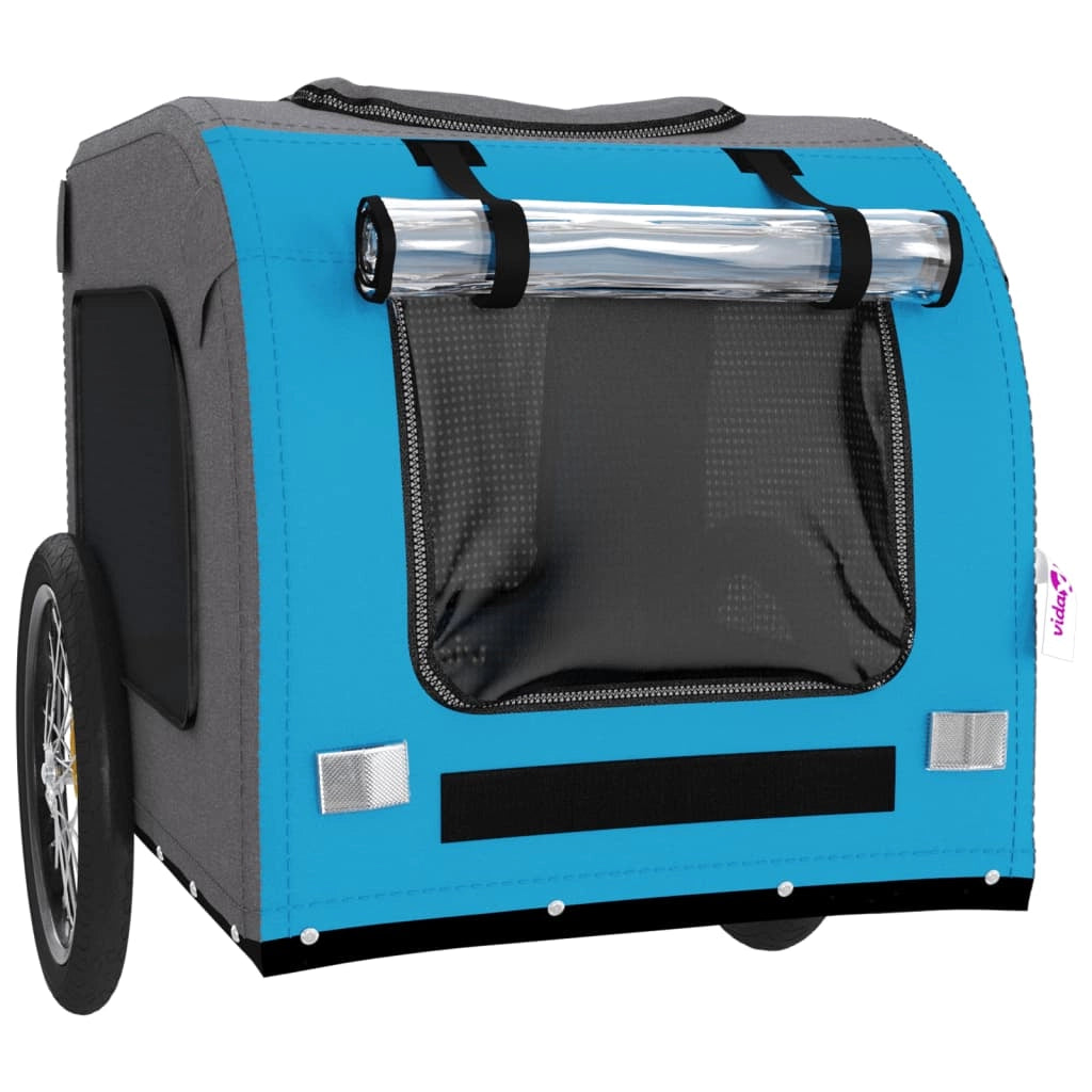 Rimorchio/carrello per animali domestici blu 02_0044242