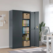 Armadio Classificatore Antracite 105x40x180 cm in Acciaiocod mxl 102126