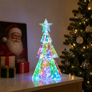 Albero di Natale LED iridescente prismatico Multicolore 42056636
