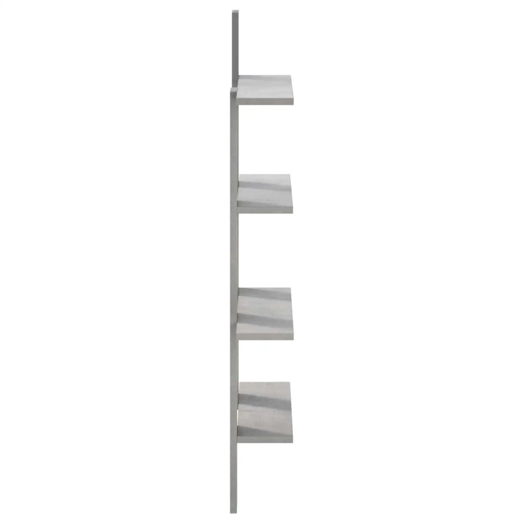 Scaffale da parete Grigio Cemento 61 x 13,5 x 105 cm 8020332
