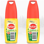 Multipack da 2 autan tropical vapo azione fino a 8 ore confezione da 100 milliliter ciascuno