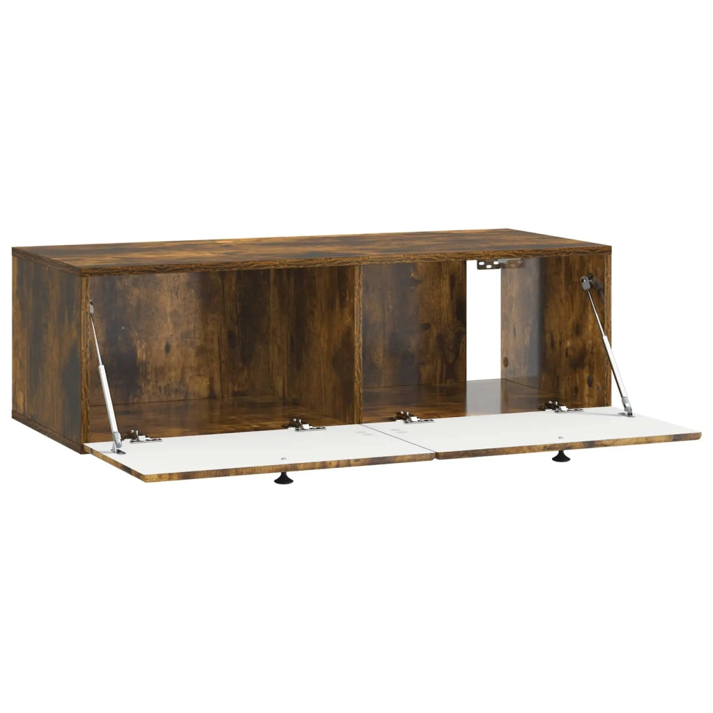 Mobile Porta TV da Muro 98 x 41 x 30 cm Rovere Fumo 899210