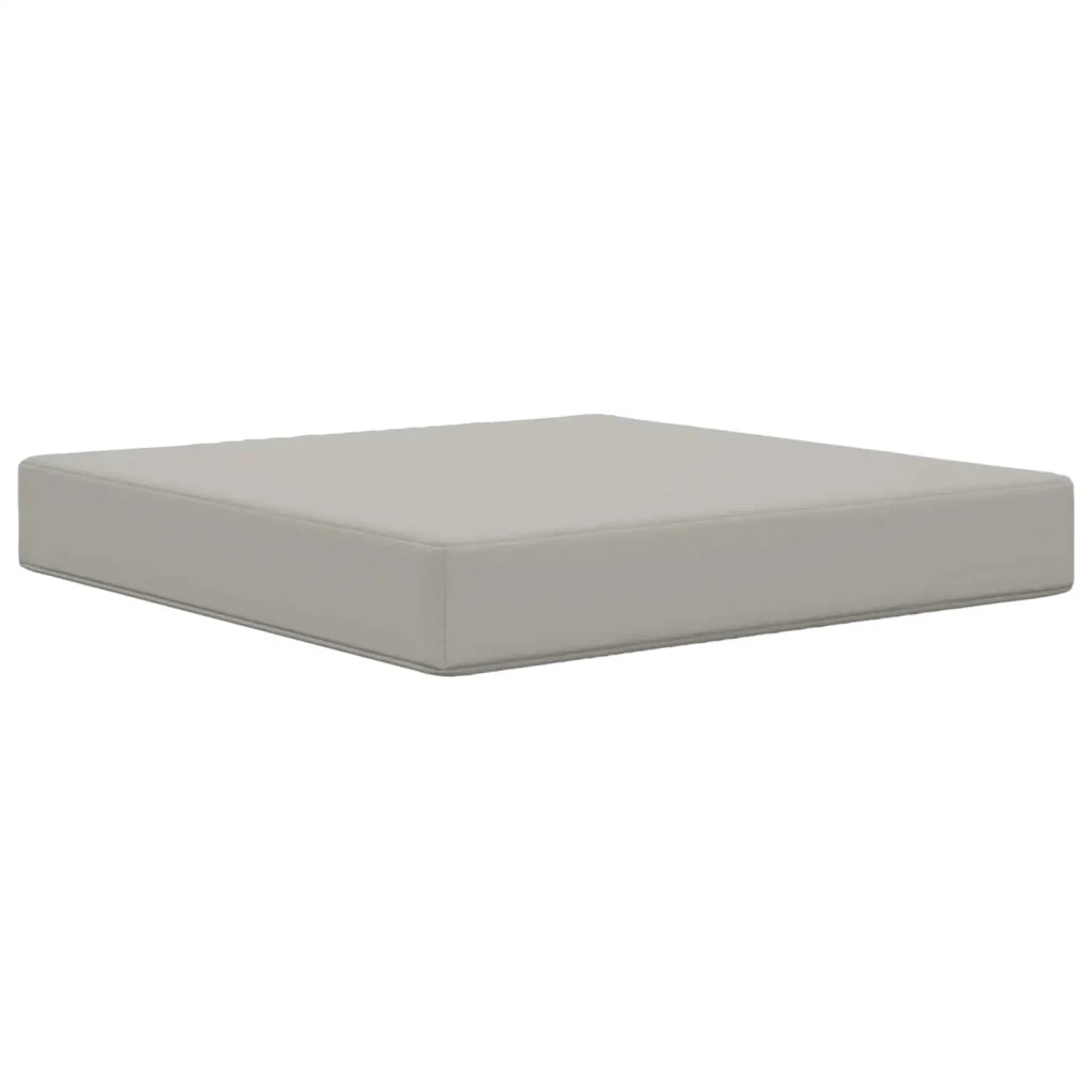 Cuscino per divano da esterno 2 pcs Grigio Poliestere