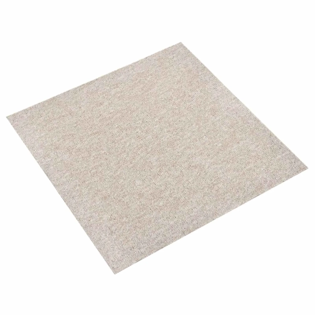 Tappeto 20 pcs Beige chiaro 50 x 50 cm 100% Polipropilene