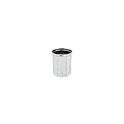 Tubo acciaio inox 250 x 250mm 5 decimi aisi 304