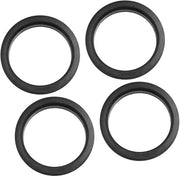 Naafringen centrali 4 pezzi - Dimensioni 73,1/60,1 mm - Precisamente realizzati - Forma a passo preciso - Eliminazione delle vibrazioni di sterzo - Altezza 10 mm - Aste a rullo