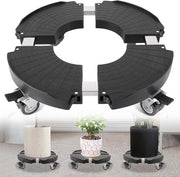 Rotatore per piante - Ø 40-48 cm - Nero