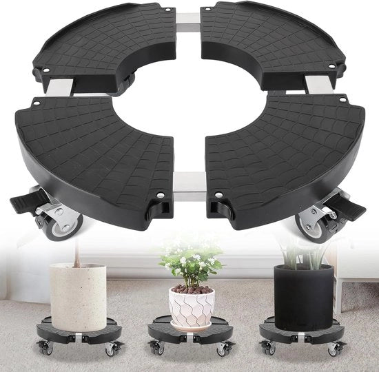 Rotatore per piante - Ø 40-48 cm - Nero