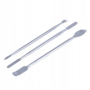 Set di Spatole Metalliche per Apertura e Riparazione Dispositivi Elettronici – 3 Pezzi, 6 Punte