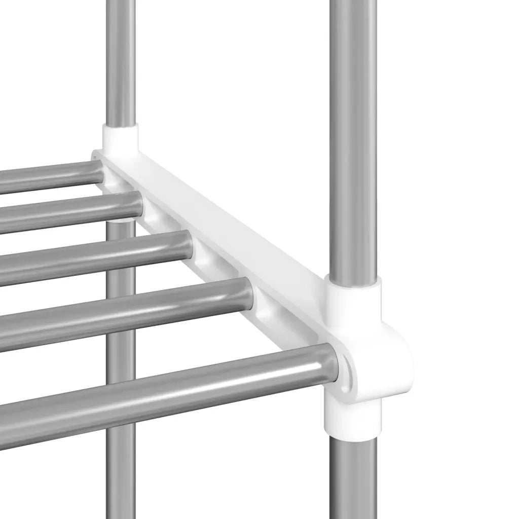 Ripiano per Microonde Bianco 51x27x63 cm in Alluminio CFW4273316