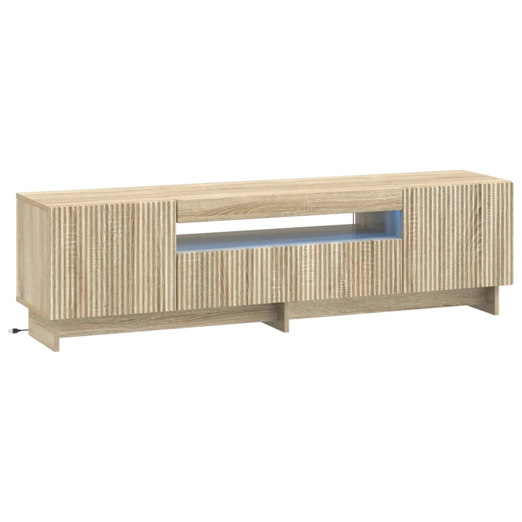 Mobile TV LED Rovere Sonoma Legno ingegnerizzato 896027