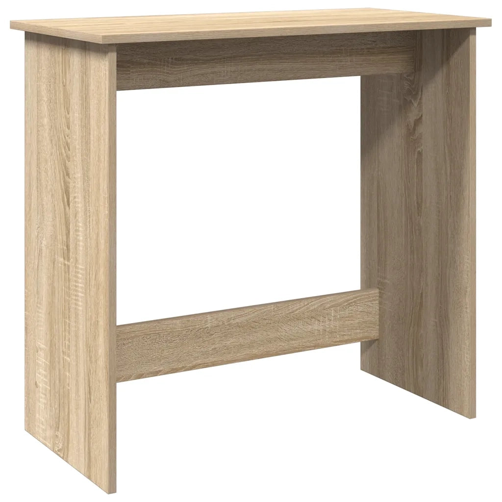 vidaXL Scrivania Rovere Sonoma 80x40x75 cm in Legno Multistrato