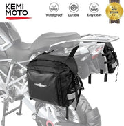 Motore - Sostegni Deltali Motore - Borse Lateral Motore - 2 pezzi - 25L ciascuno - Impermeabile - Universale - Rimovibile - 2 Borse da 34x15x31,5cm - Nero