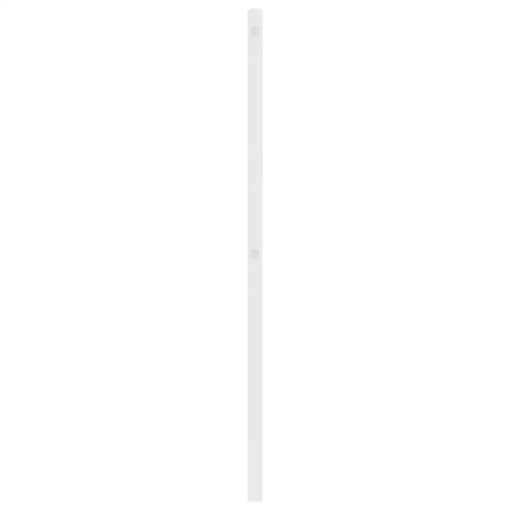 Testiera di Ricambio in Metallo Bianco 150 cm 373774
