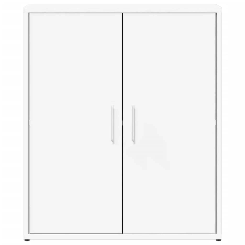 Buffet credenza cassettiera armadio mobile contenitore organizer per cucina soggiorno salotto 60 x 31 x 70 cm legno ingegnerizzato bianco 02_0030340